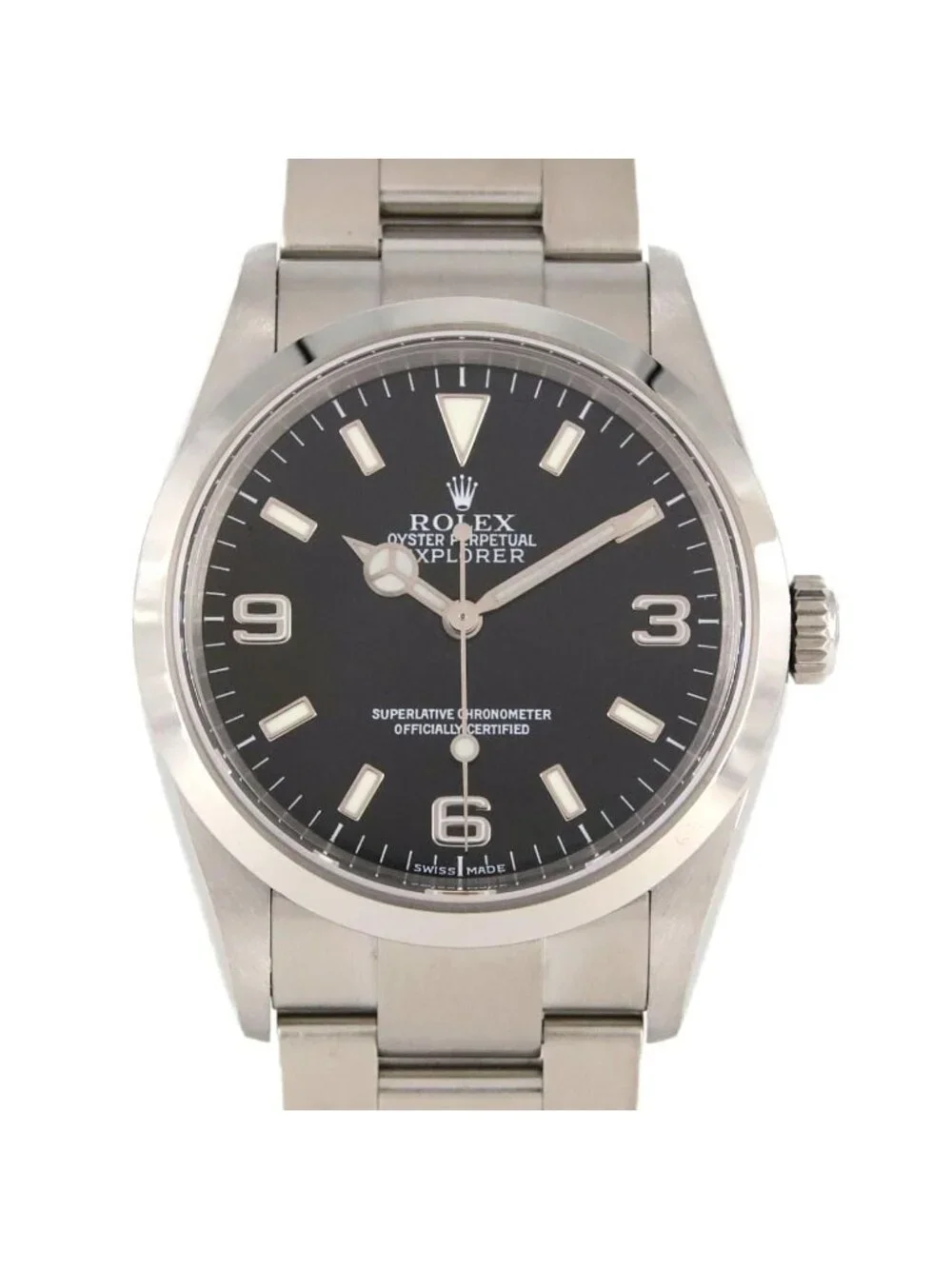 Rolex Explorer I SS Automatic Watch